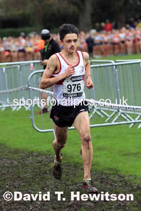 Junior Men, 2022 British Athletics Cross Challenge, Sefton Park, Liverpool.  Photo: David T. Hewitson/Sports for All Pics